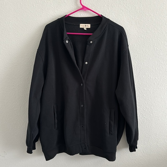 Turtle Bay New York Women's Snap Up Jacket - Soft, Fleecy Lining XXL - Picture 2 of 6